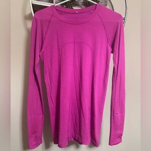 Lululemon Swiftly Tech Long Sleeve Size 6 Sonic Pink